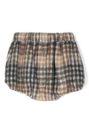 brown cotton shorts DOUUOD KIDS | DV6B09E0195119GR